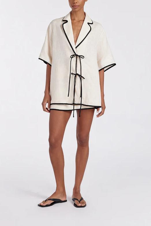 Ida - Cream Skirt Set