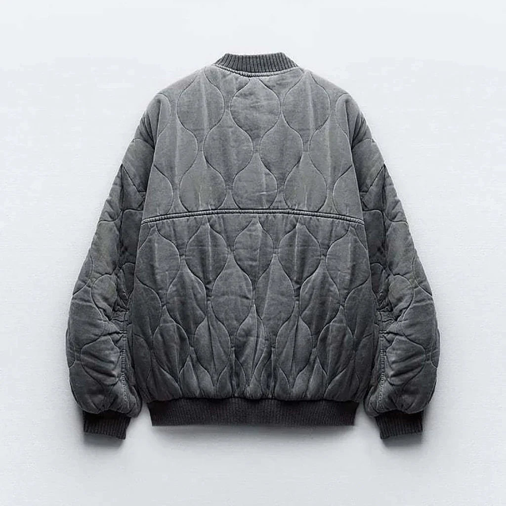 Flavia™ - Oversized Bomber Jacket