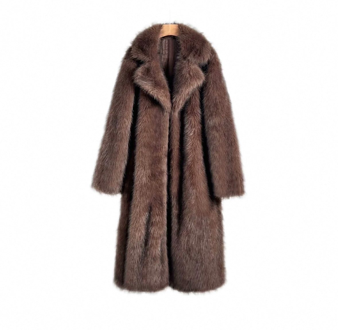 Aubrey™ - Elegant Faux Fur Coat