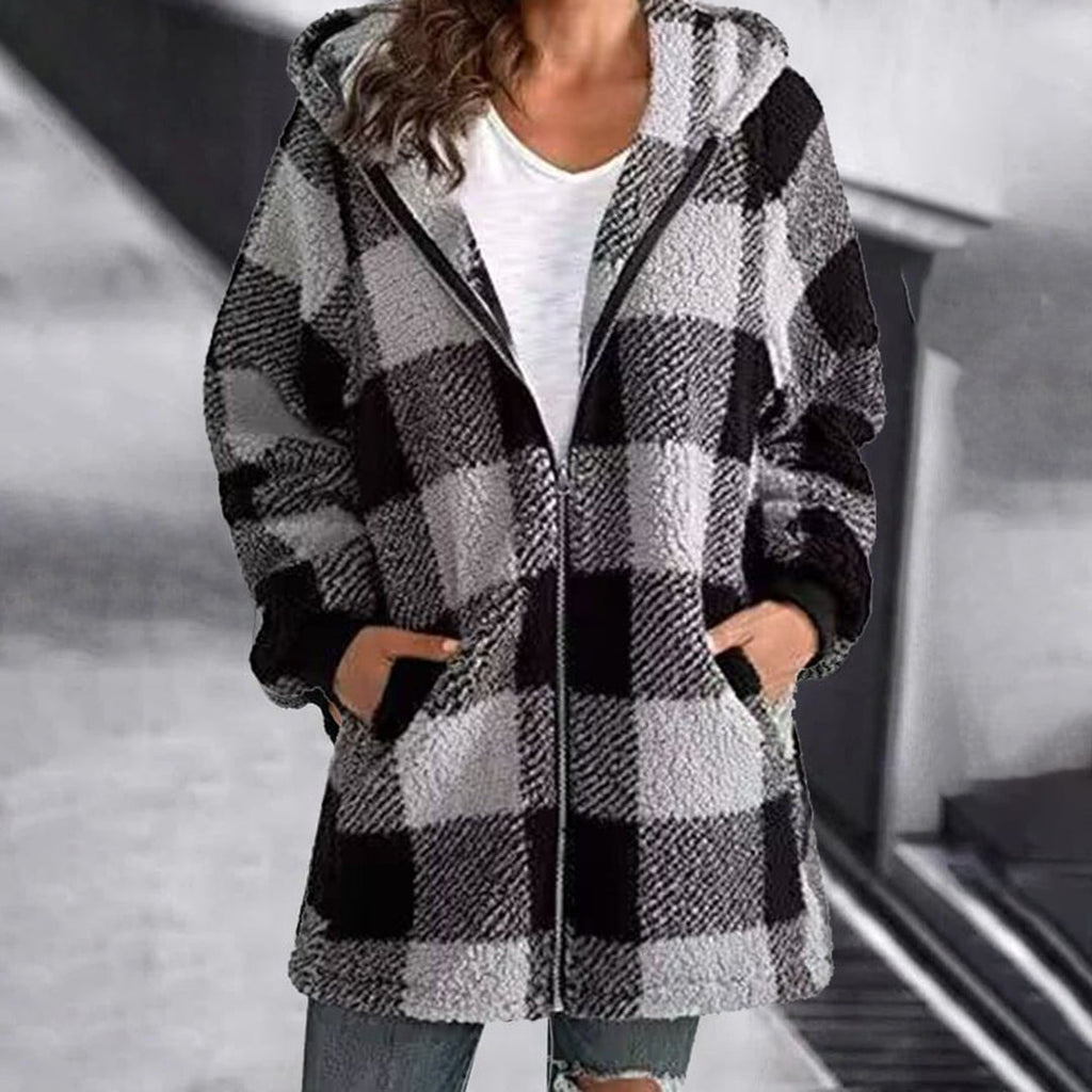 Tabit™ - Oversized Checked Jacket