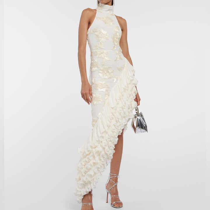 Hebe - Party Dress with Ruffles