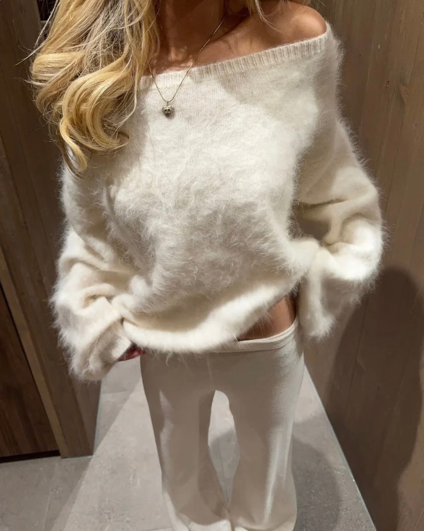 Kailani™ - Comfortable Off-Shoulder Sweater