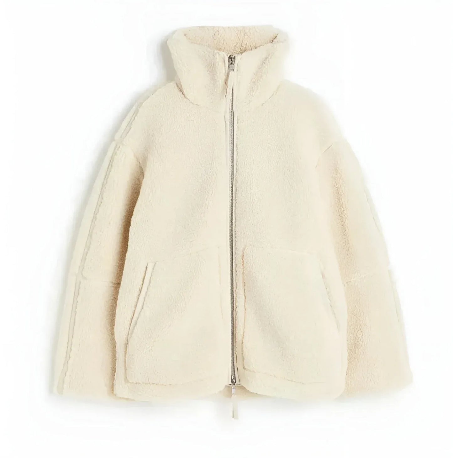 Kalina – Oversized Teddy-Style Jacket