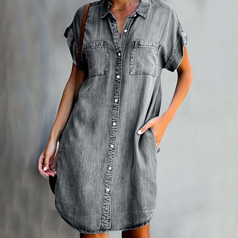 Penelope™ - Comfortable Denim Dress for Women