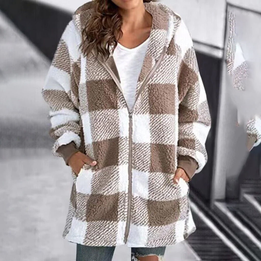 Tabit™ - Oversized Checked Jacket