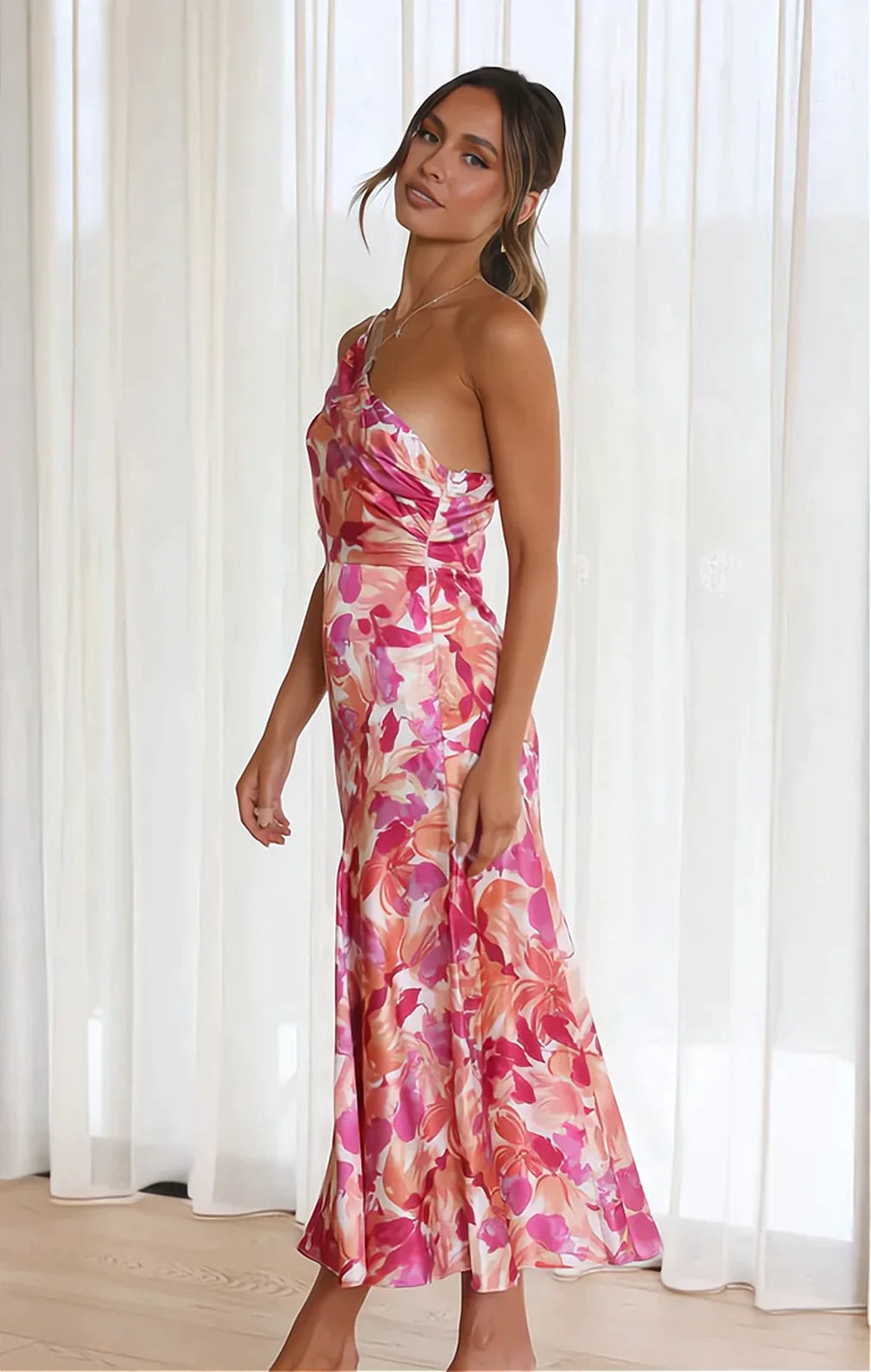 Carlene™ - Elegant Midi Dress