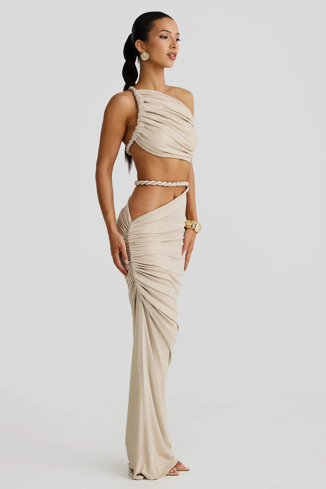 Zenaia - Top and Long Skirt Set
