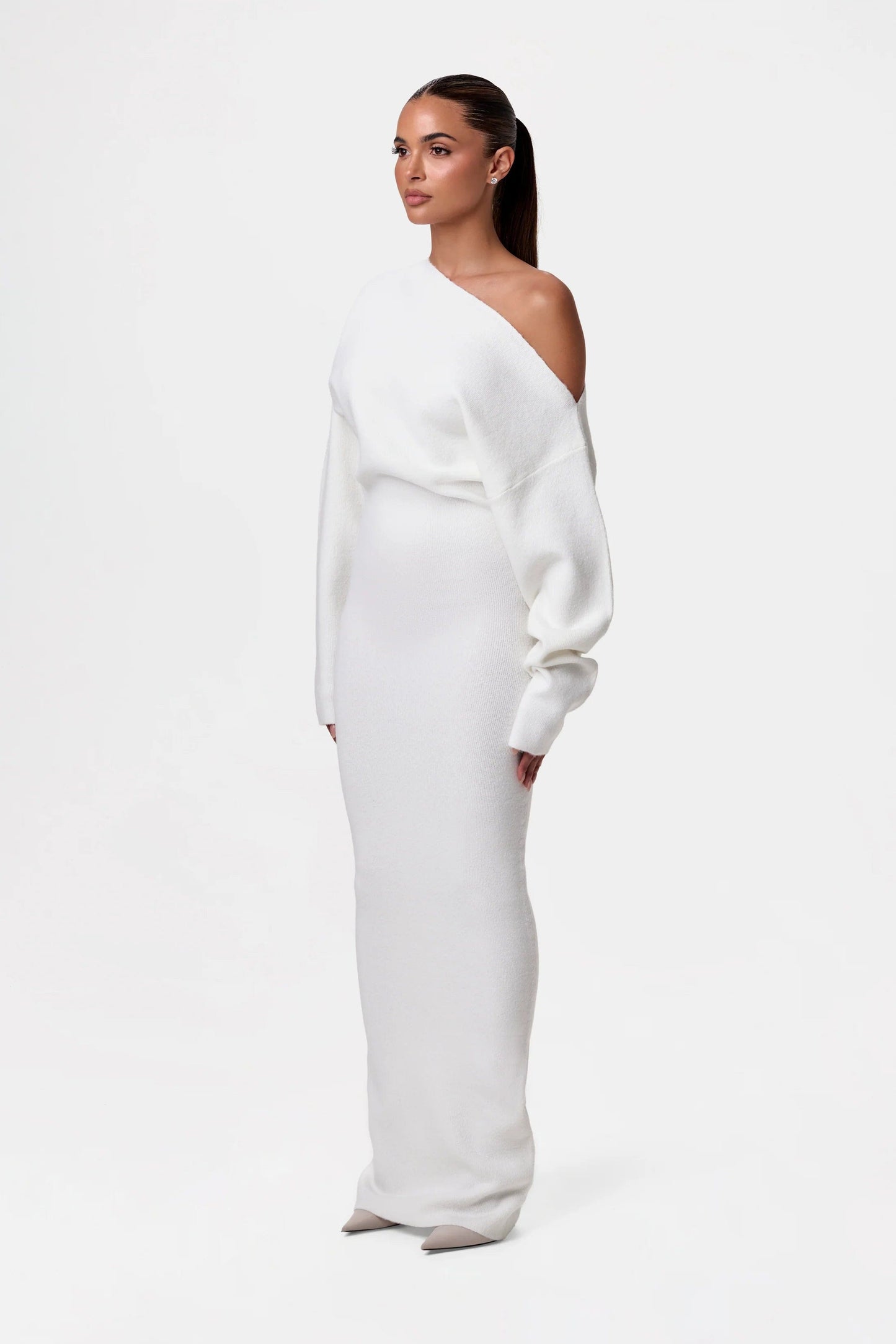 Isla™ - Drop Shoulder Sweater Dress