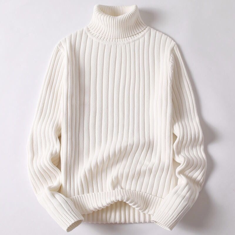 Juan - Men's Ribbed Turtleneck Jumper