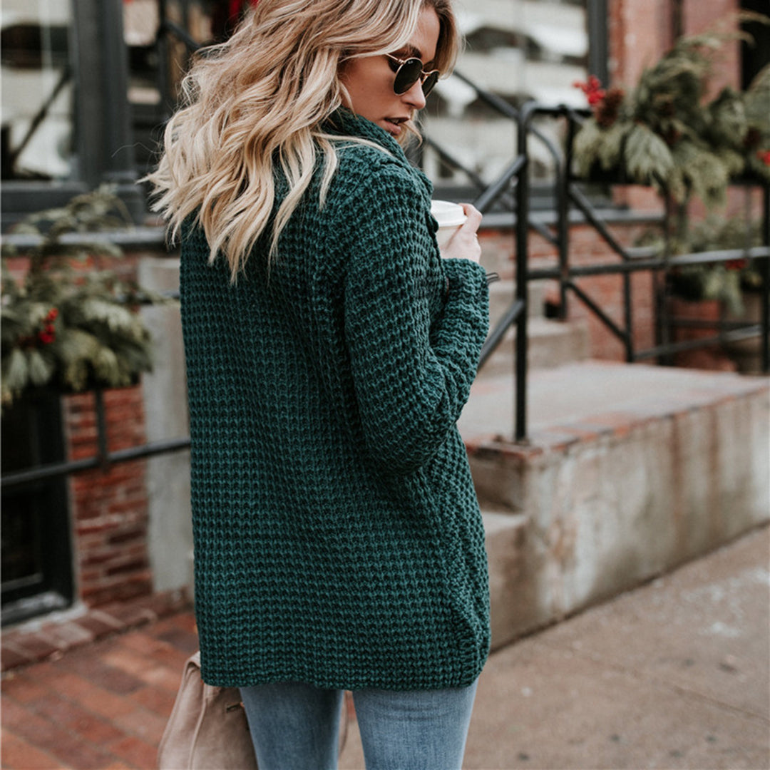 Laurene™ - Knitted Jumper with Elegant Seams