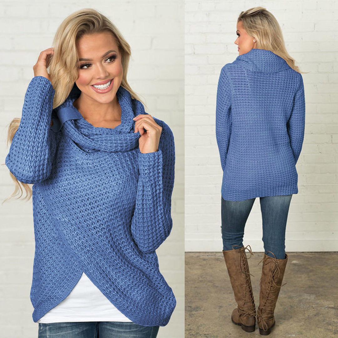 Laurene™ - Knitted Jumper with Elegant Seams