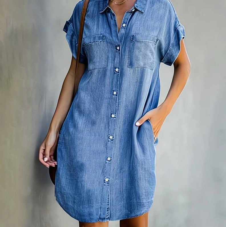 Penelope™ - Comfortable Denim Dress for Women