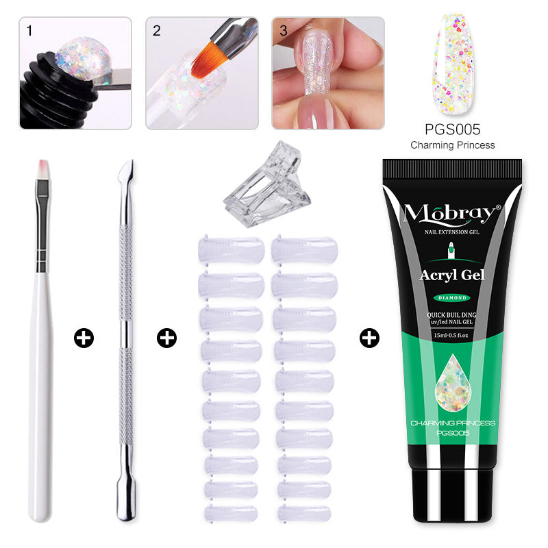 LuxuryGlow- Polygel Nail Kit