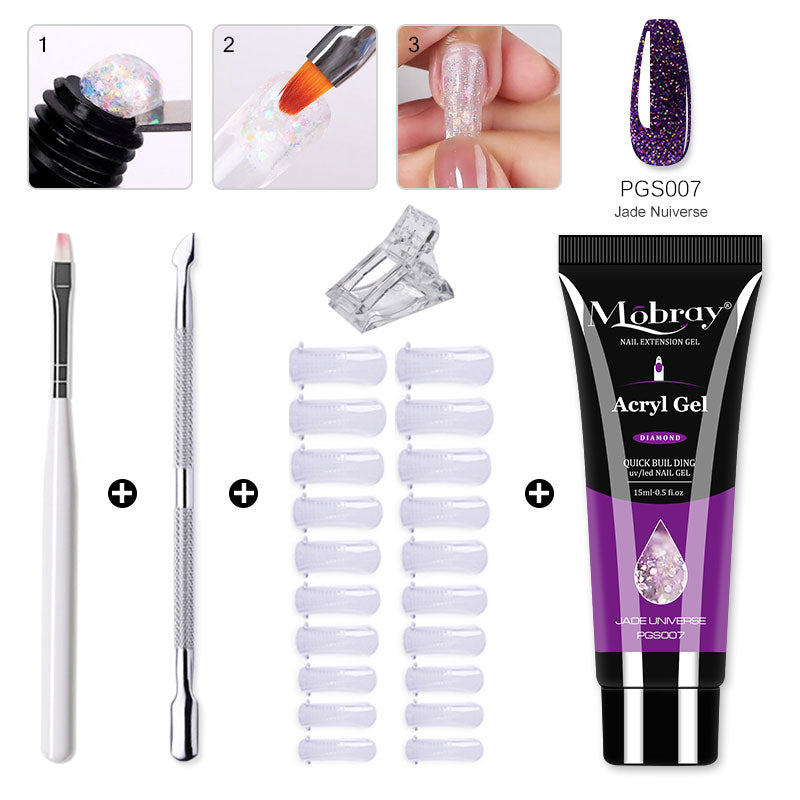 LuxuryGlow- Polygel Nail Kit