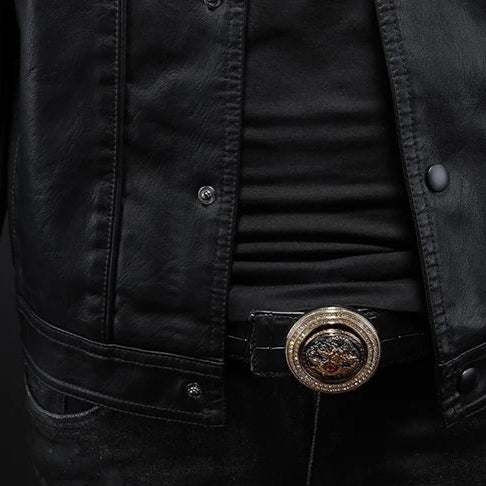 Lauttier - Leather Jacket for Autumn