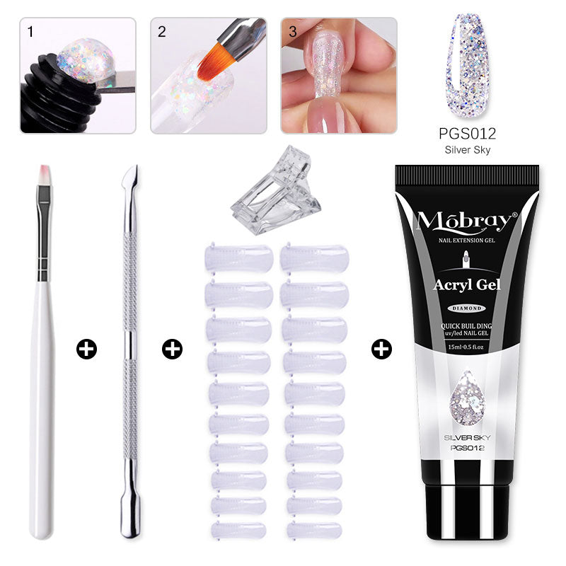 LuxuryGlow- Polygel Nail Kit