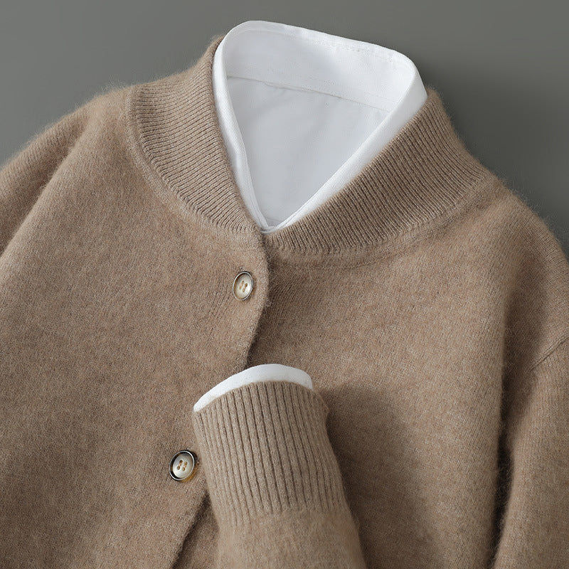 Monroe - Cashmere-Style Buttoned Cardigan