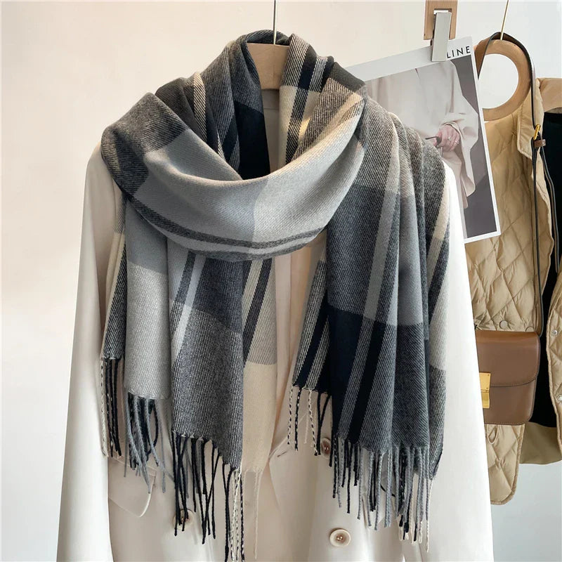 Lidia™ - Plaid scarf