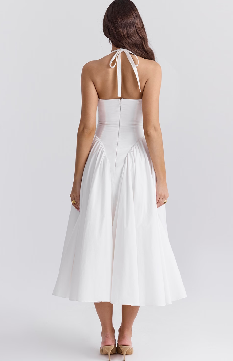 Marillyn - Elegant Midi Dress