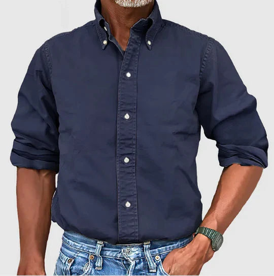 Mikel™ - Basic Cotton Shirt for Men