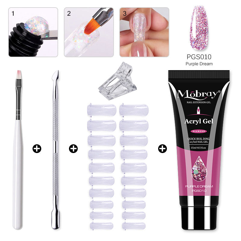 LuxuryGlow- Polygel Nail Kit