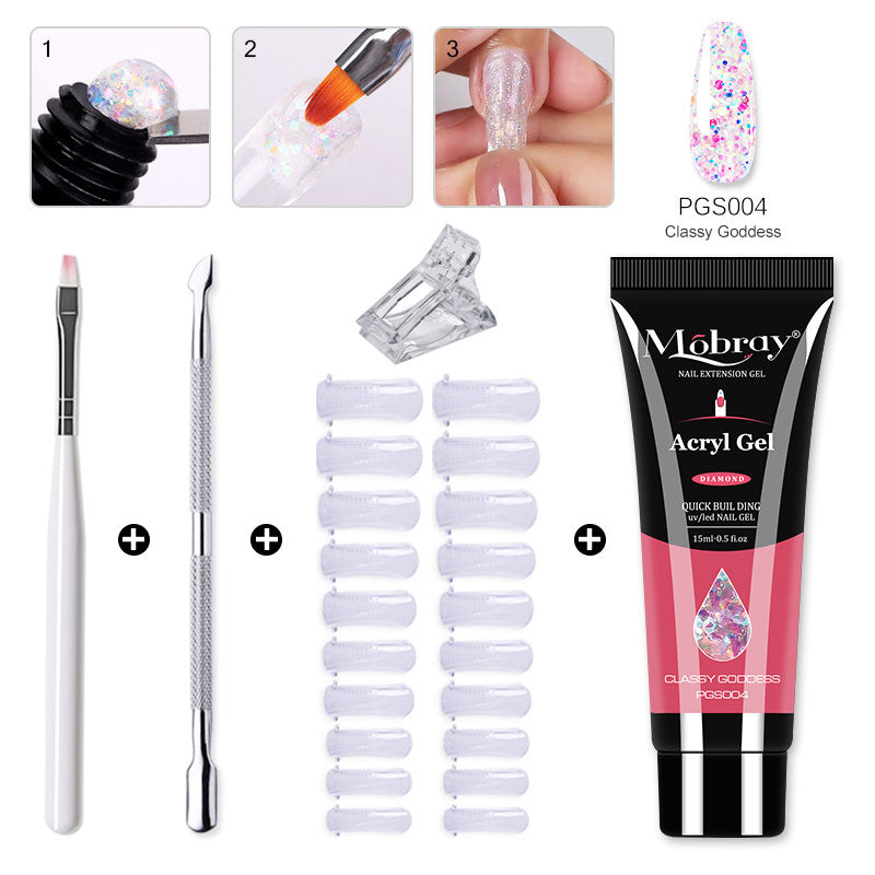 LuxuryGlow- Polygel Nail Kit