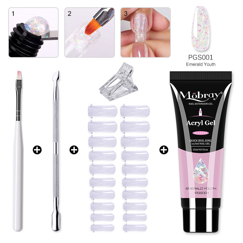 LuxuryGlow- Polygel Nail Kit