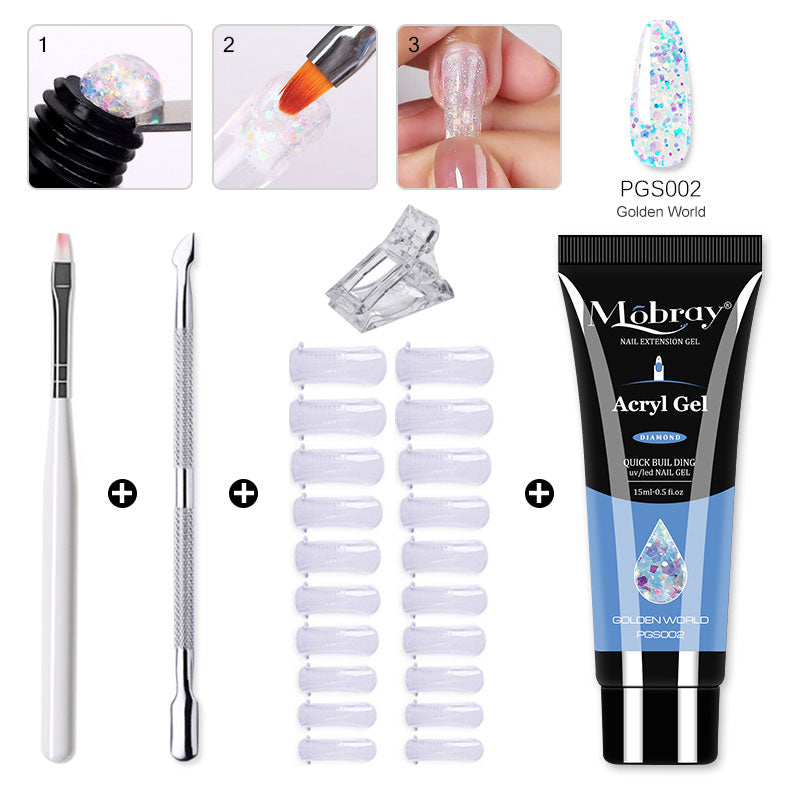 LuxuryGlow- Polygel Nail Kit