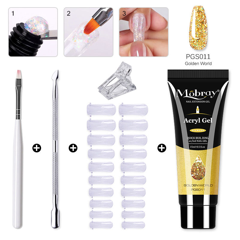 LuxuryGlow- Polygel Nail Kit