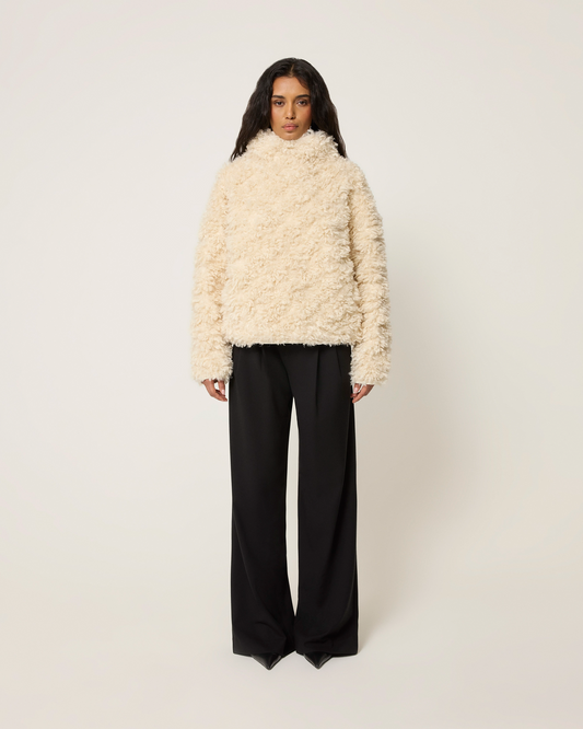 Brina™ - Faux Fur Sweater