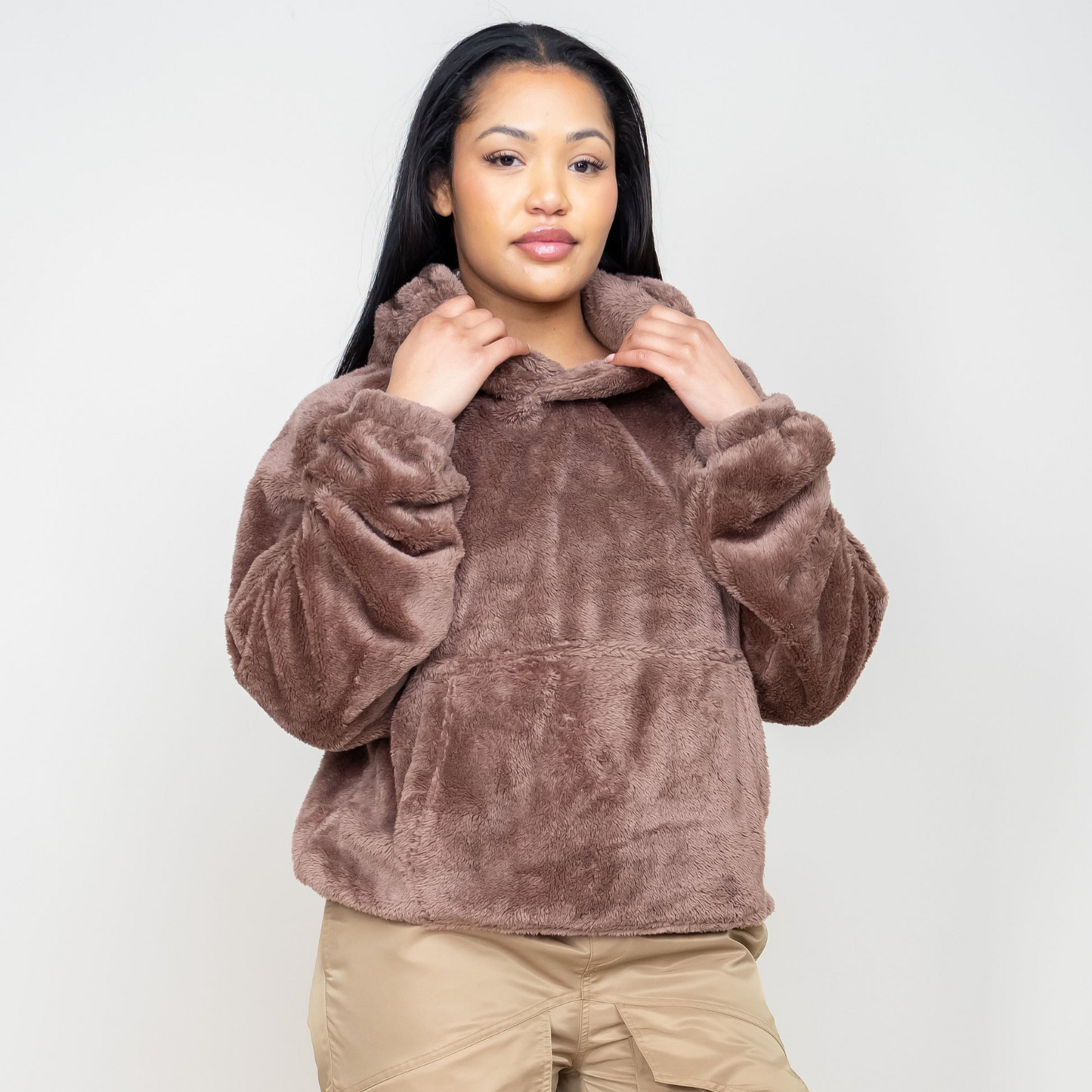 Gaty - Oversized Cloud-like Fleece Hoodie, Unisex.