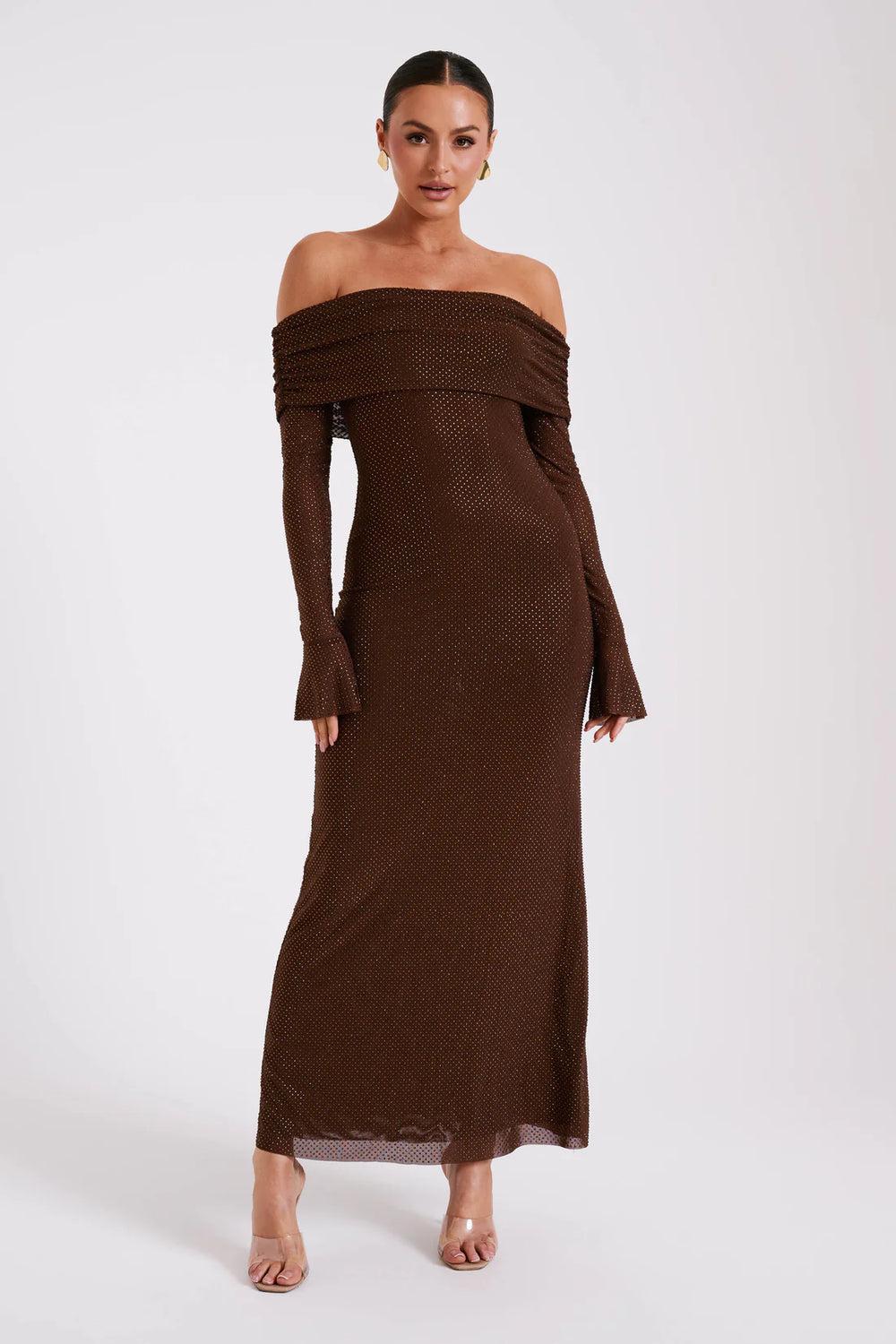 Bernadette™ - Luxurious Shiny Long Dress