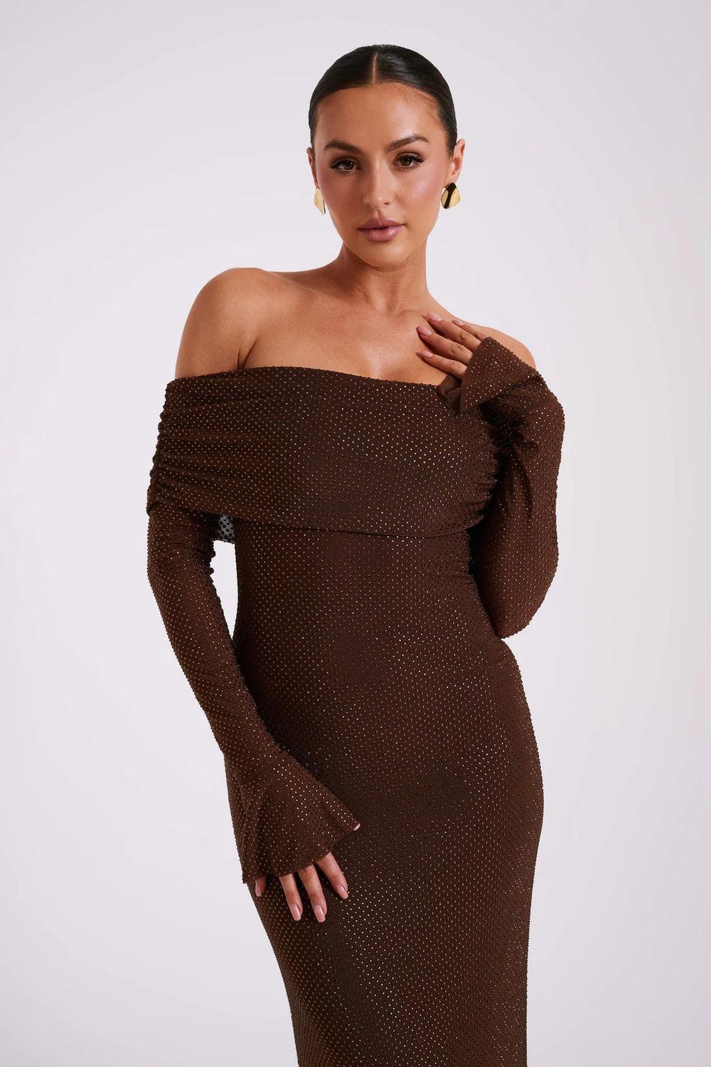 Bernadette™ - Luxurious Shiny Long Dress