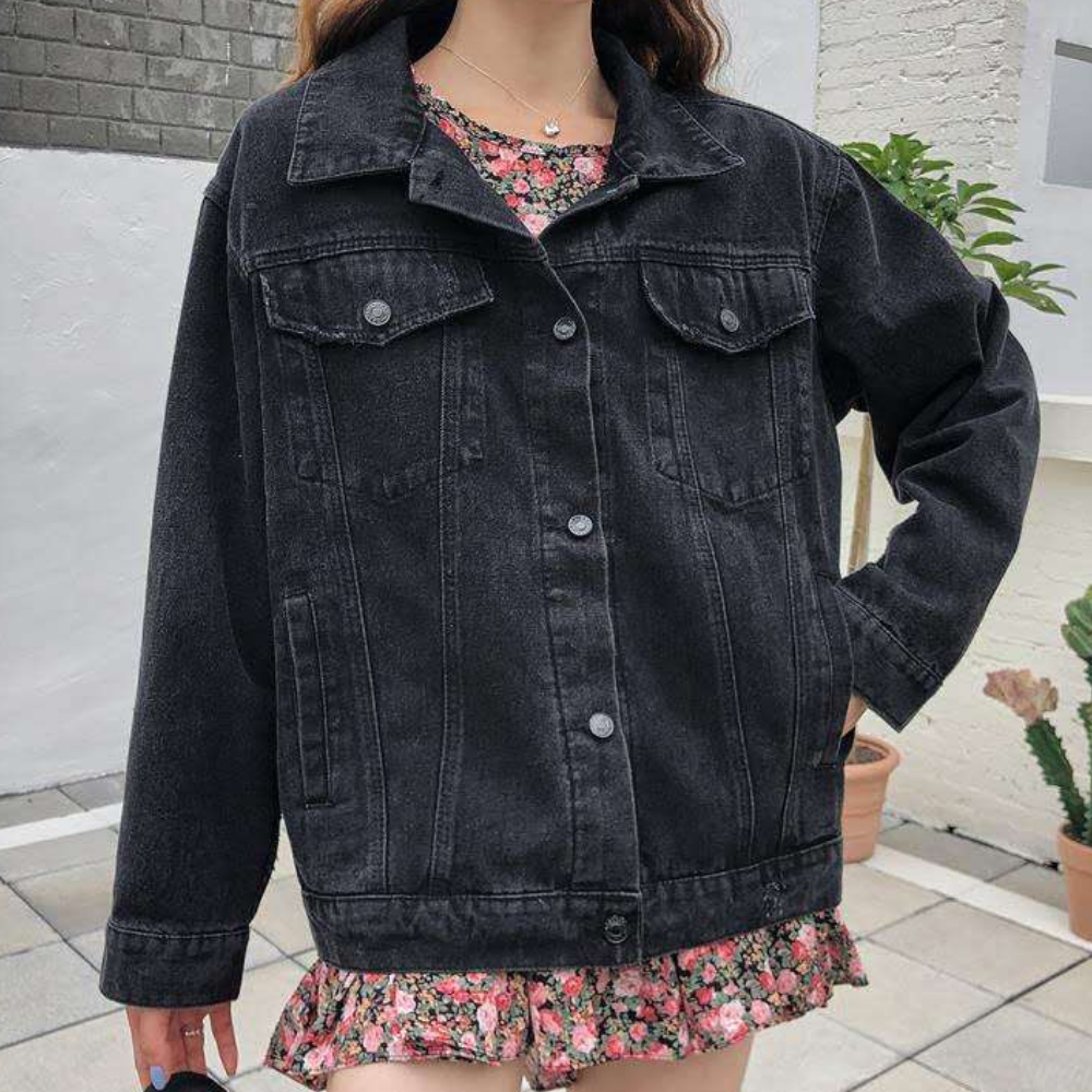 Tahira™ - Oversized Denim Jacket