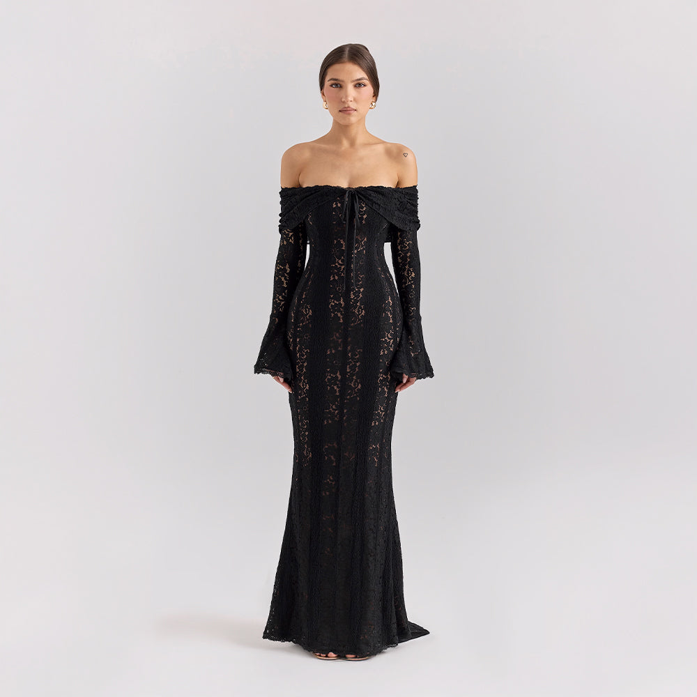 Rima - Long Fitted Dress