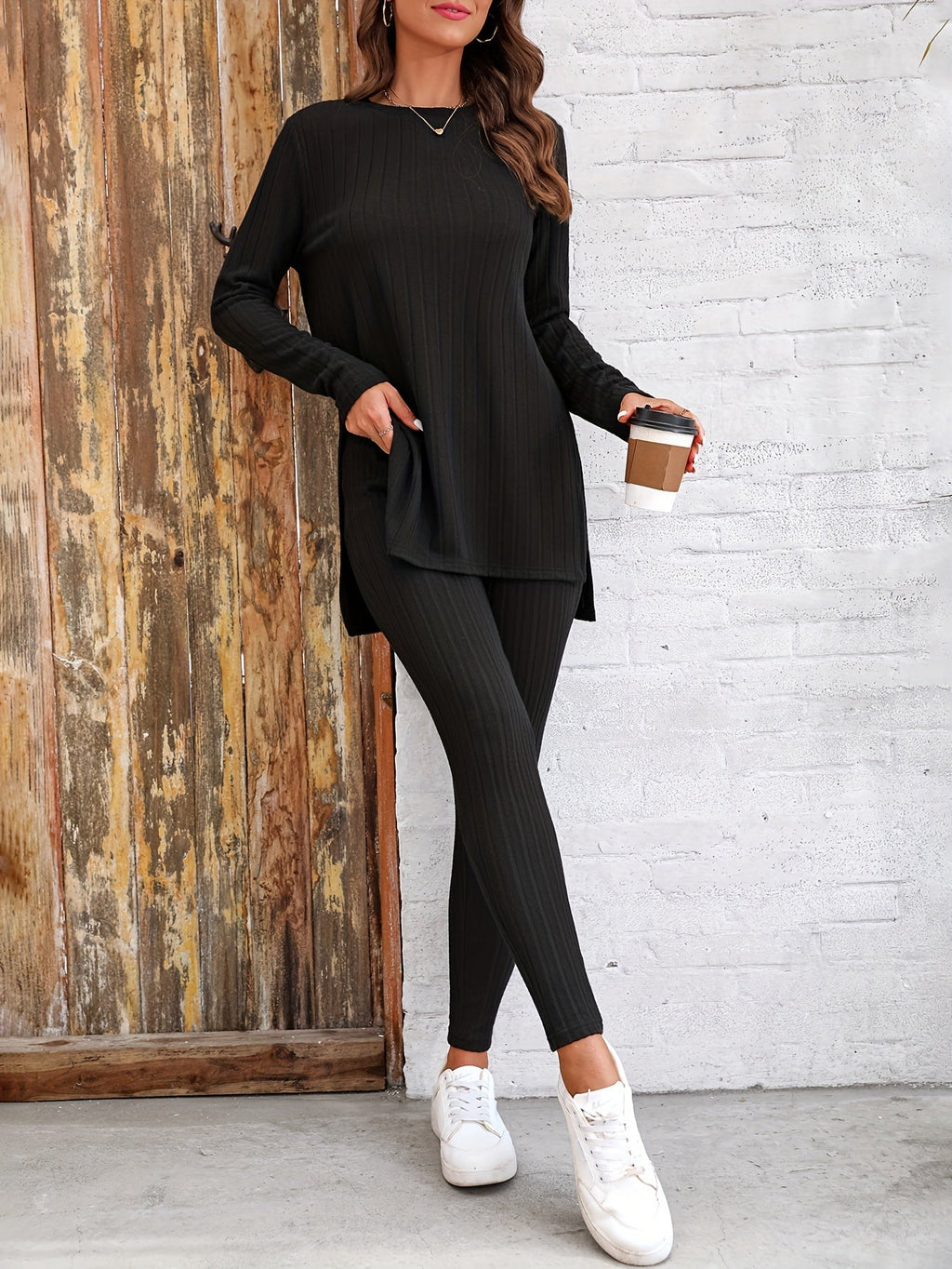 Malva™ - Ribbed Two-Piece Set