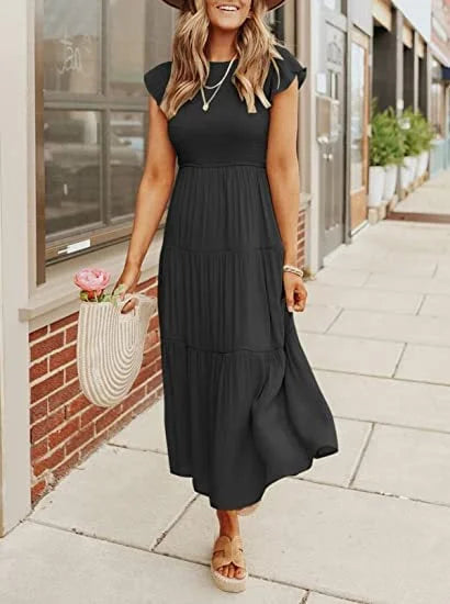 Desiree™ - Cool Midi Dress for Summer