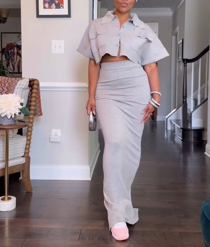 Caya - Skirt and Top Set
