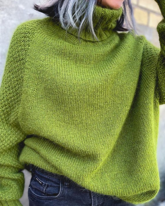 Dream™ - High Neck Knit Sweater
