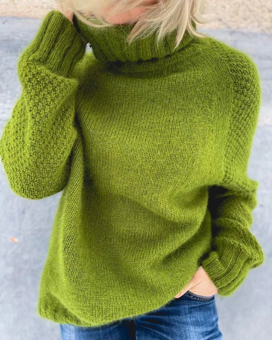 Dream™ - High Neck Knit Sweater