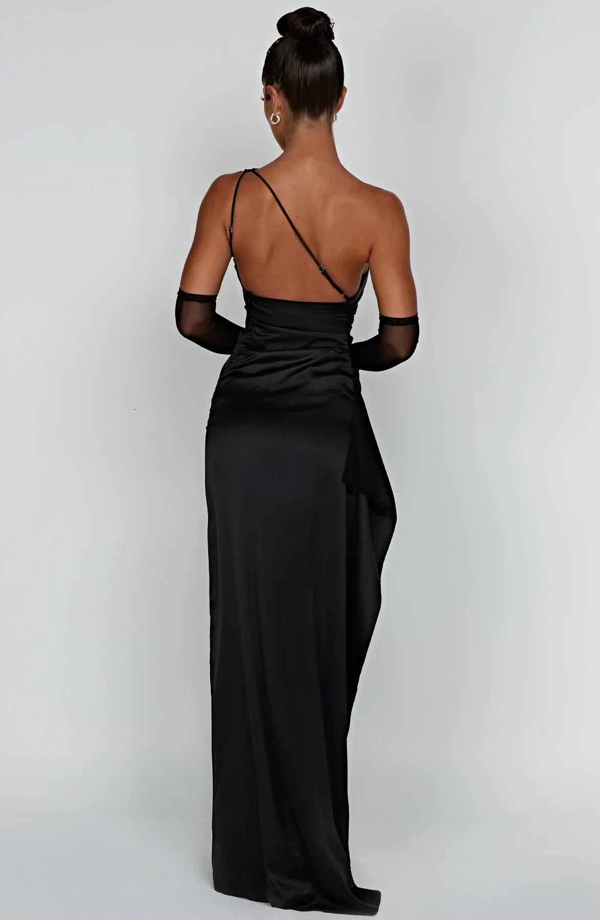 Ariela™ - Elegant Long Dress with One Shoulder