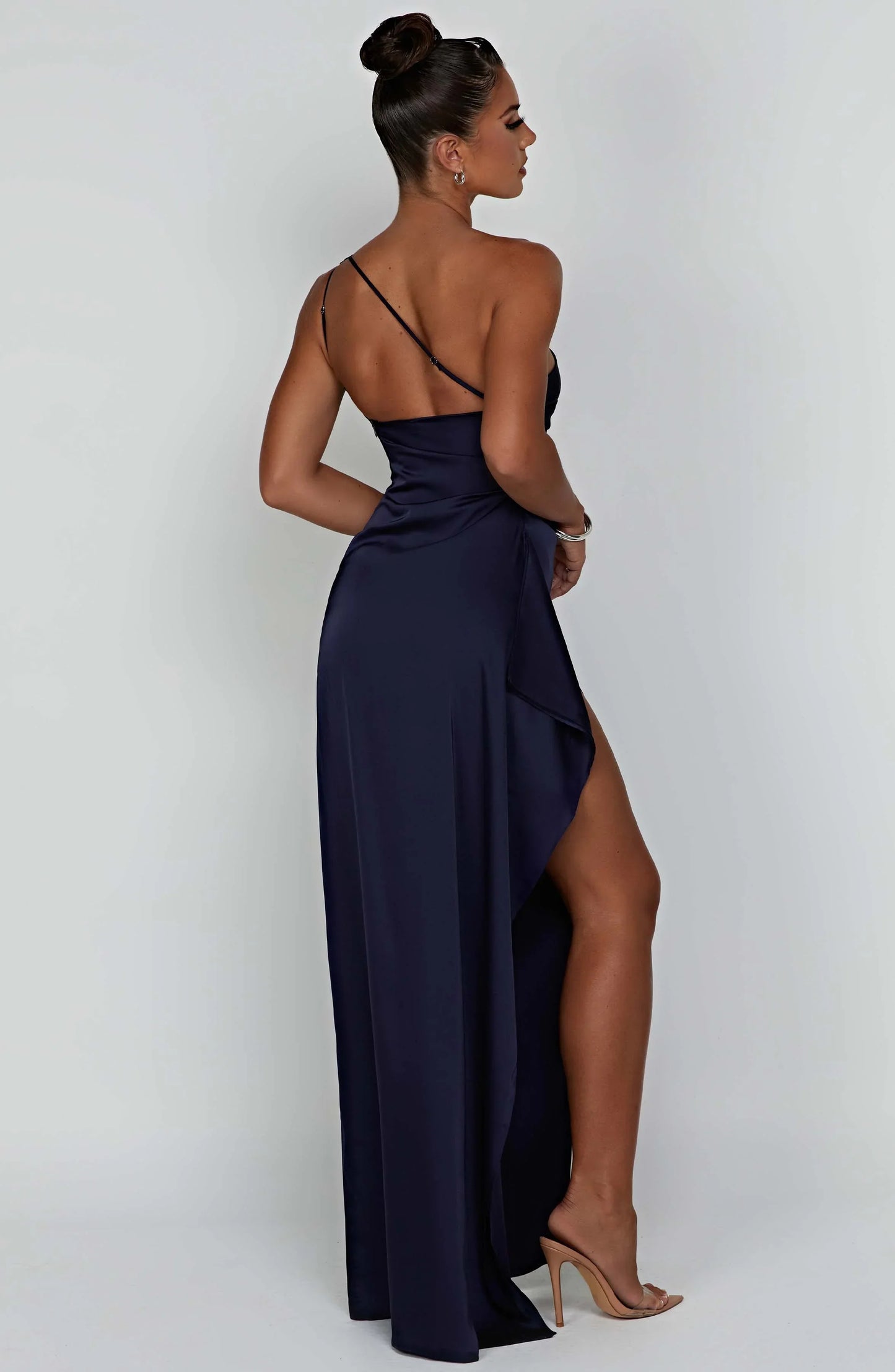 Ariela™ - Elegant Long Dress with One Shoulder