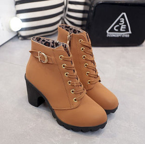Jackie™ - High-Heeled Ankle Boots