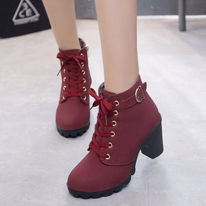 Jackie™ - High-Heeled Ankle Boots