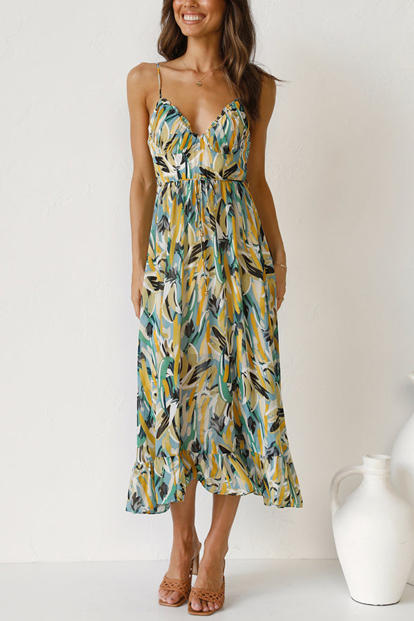 Giselle™ - Colourful Midi Dress