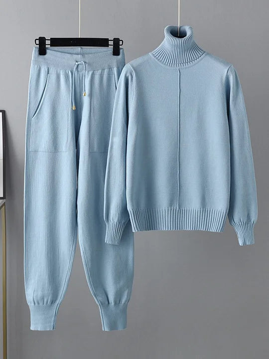 Ola™ - High Neck Sweater and Trousers Set