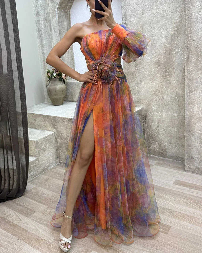Lola™ - Luxurious and Elegant Off-Shoulder Long Dress