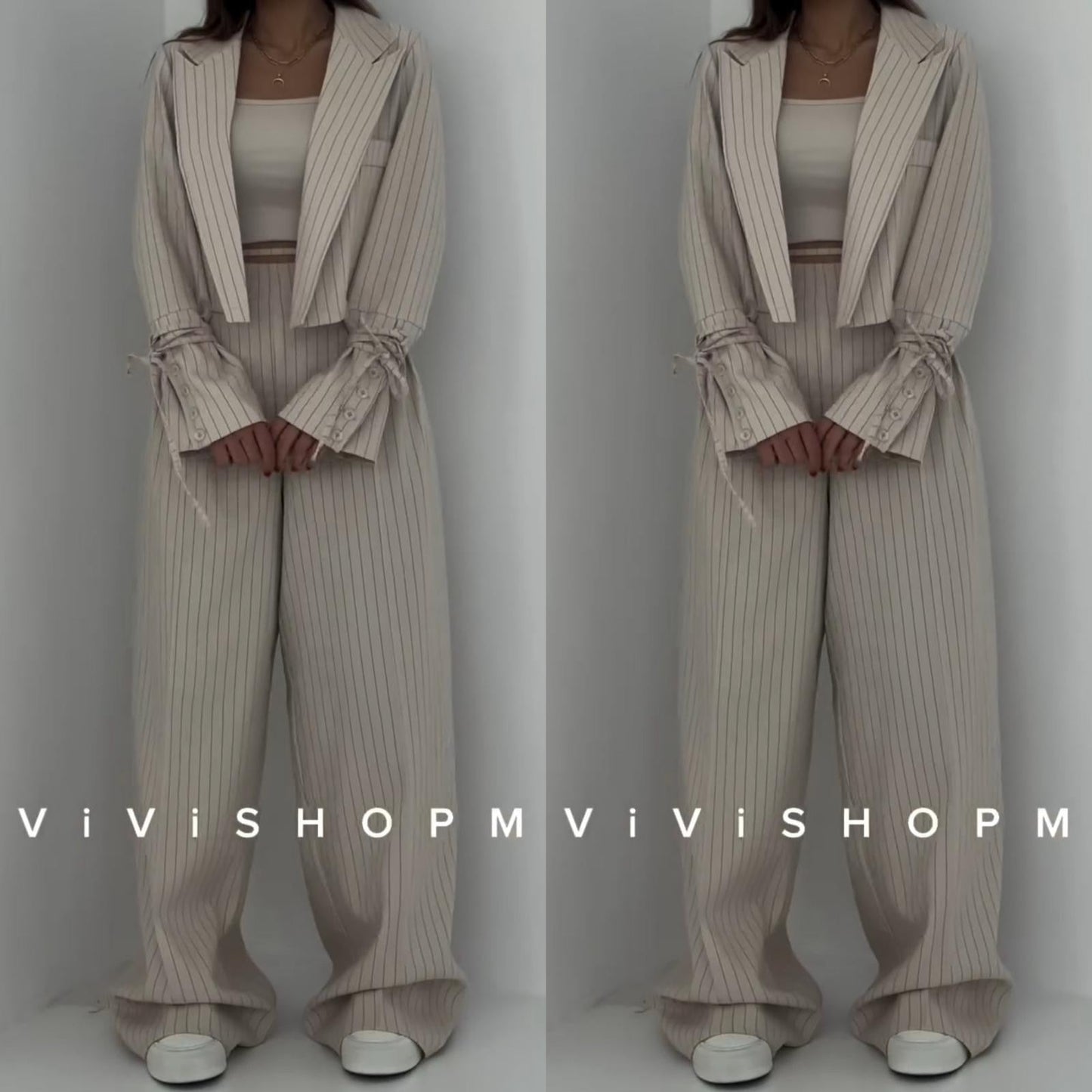 Suria - Trouser and Blazer Set