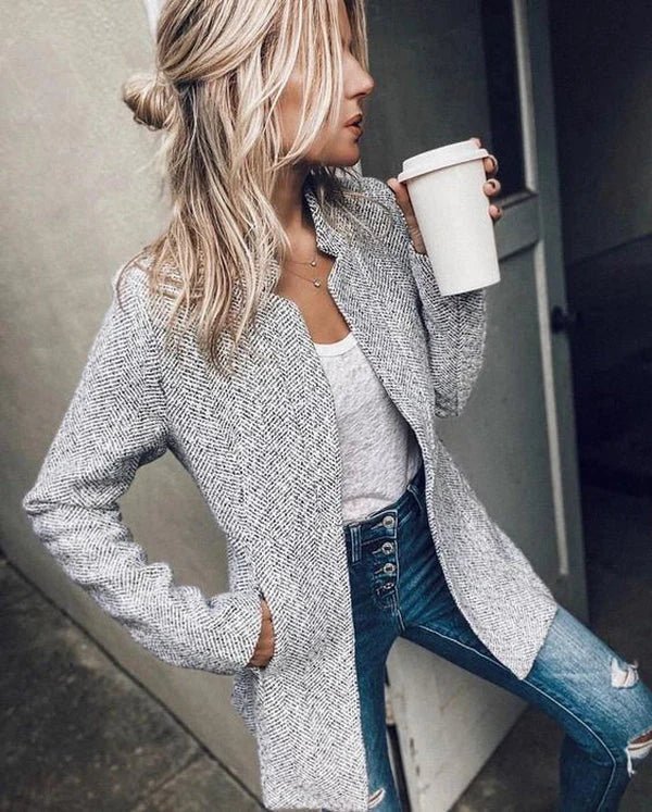 Cilya™ - Vintage Long Sleeve Jacket
