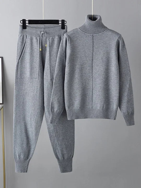 Ola™ - High Neck Sweater and Trousers Set